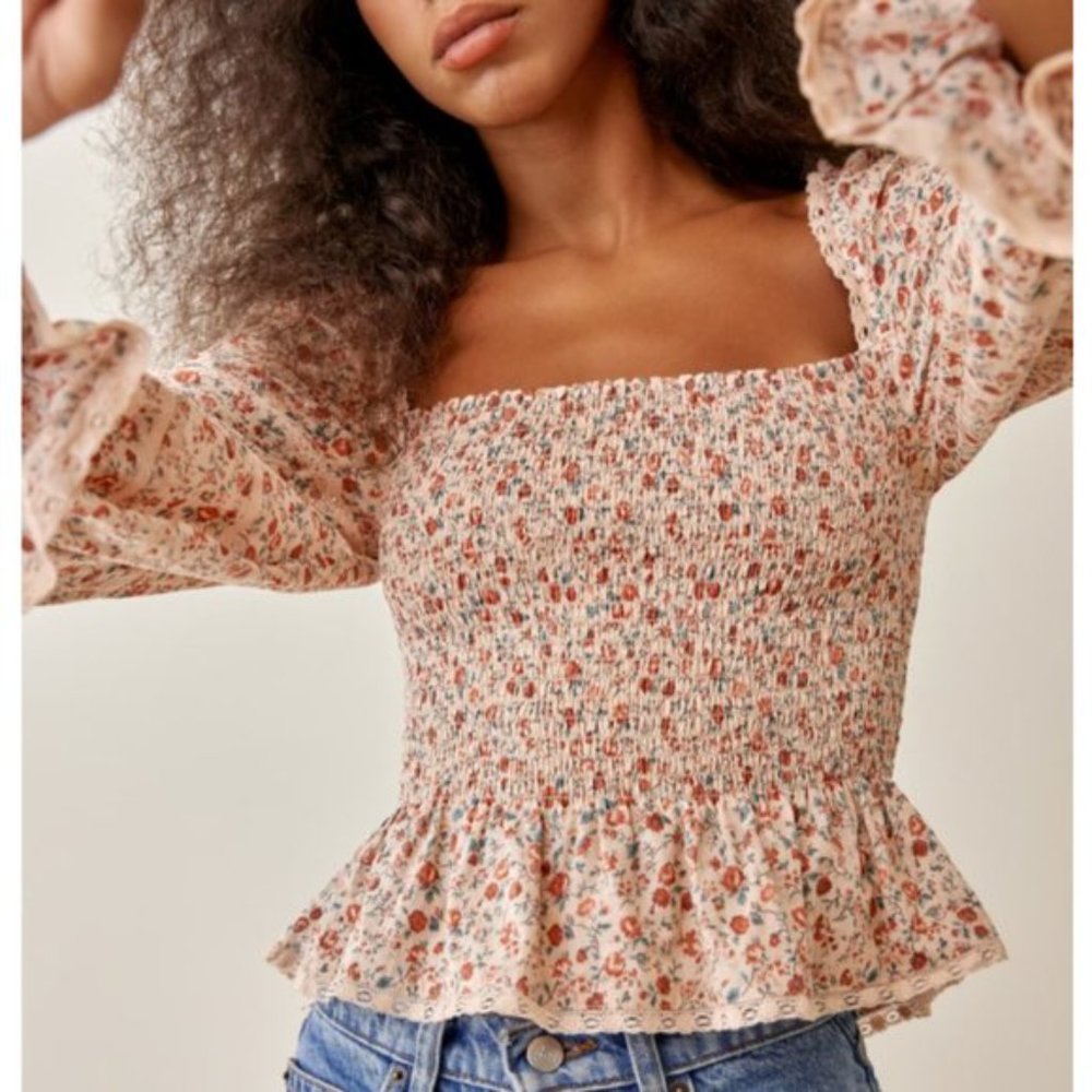 Love!! Reformation Roland Top - Mineral